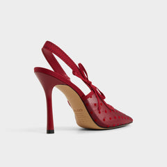 Aldo Hennie in Dark Red 14151902 - Slingback heel, Stiletto heel Dark red