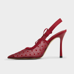 Aldo Hennie in Dark Red 14151902 - Slingback heel, Stiletto heel Dark red