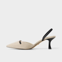 Aldo Nailah Open Natural Women's Kitten heels - Slingback heel, Kitten heel Open natural