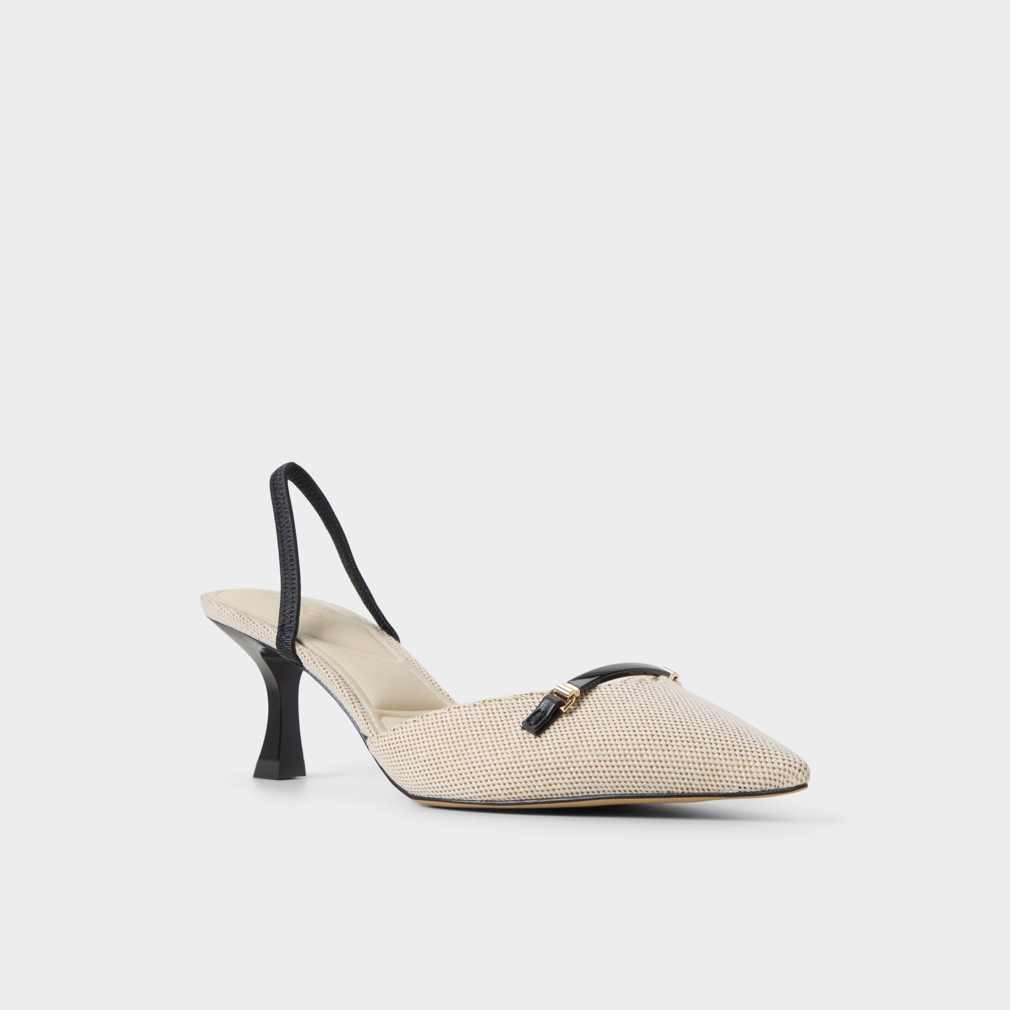 Aldo Nailah Open Natural Women's Kitten heels - Slingback heel, Kitten heel Open natural