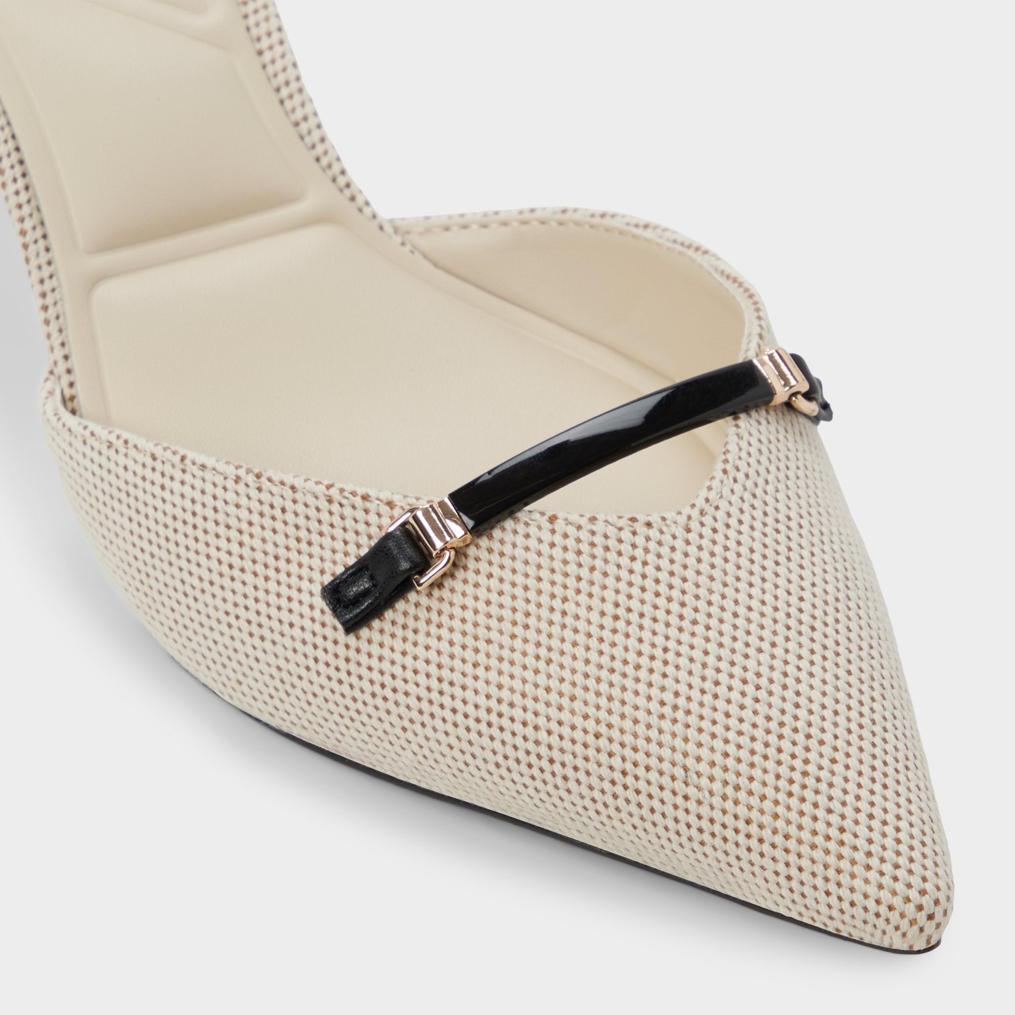 Aldo Nailah Open Natural Women's Kitten heels - Slingback heel, Kitten heel Open natural