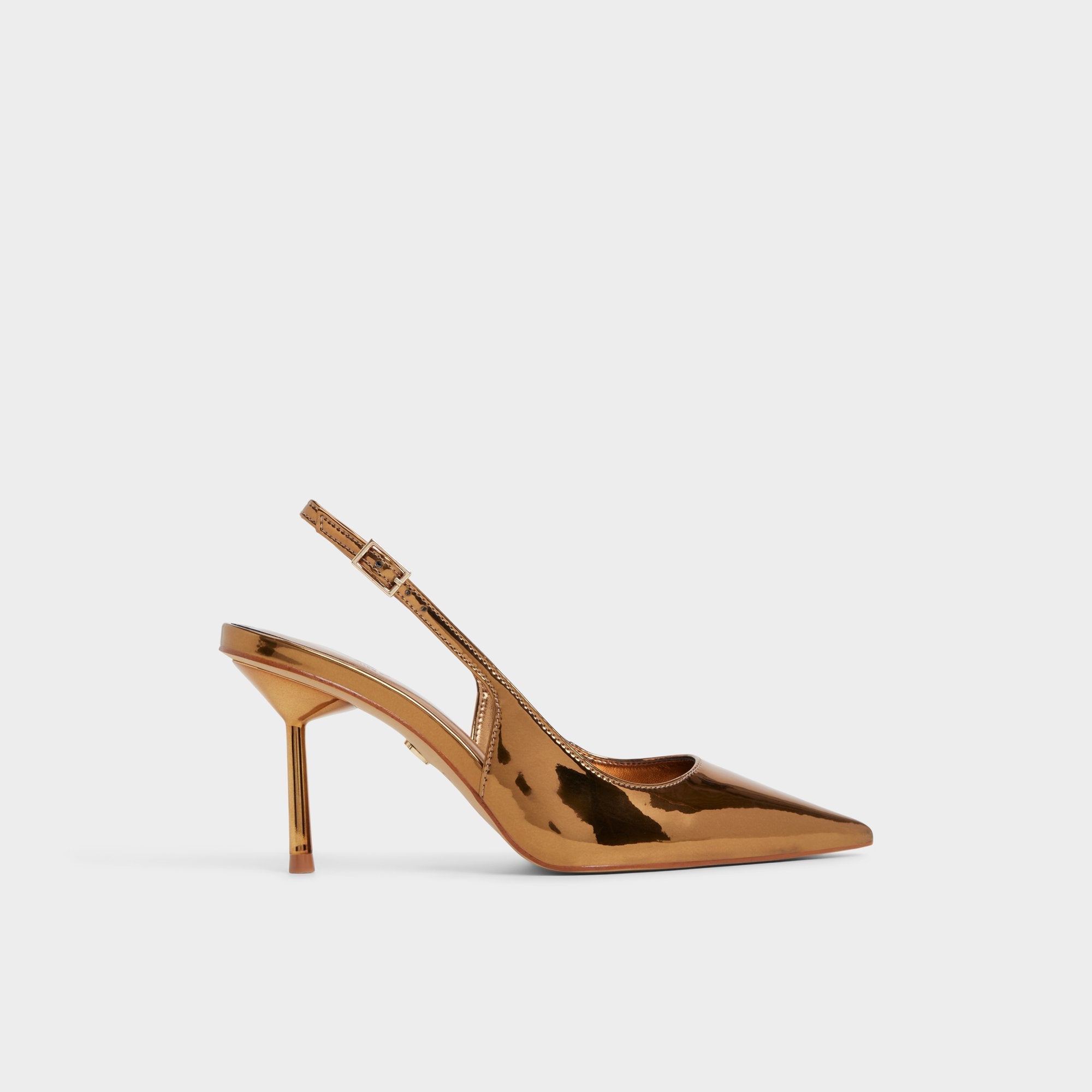 Aldo Seralina in Bronze - Slingback heel, Stiletto heel Bronze
