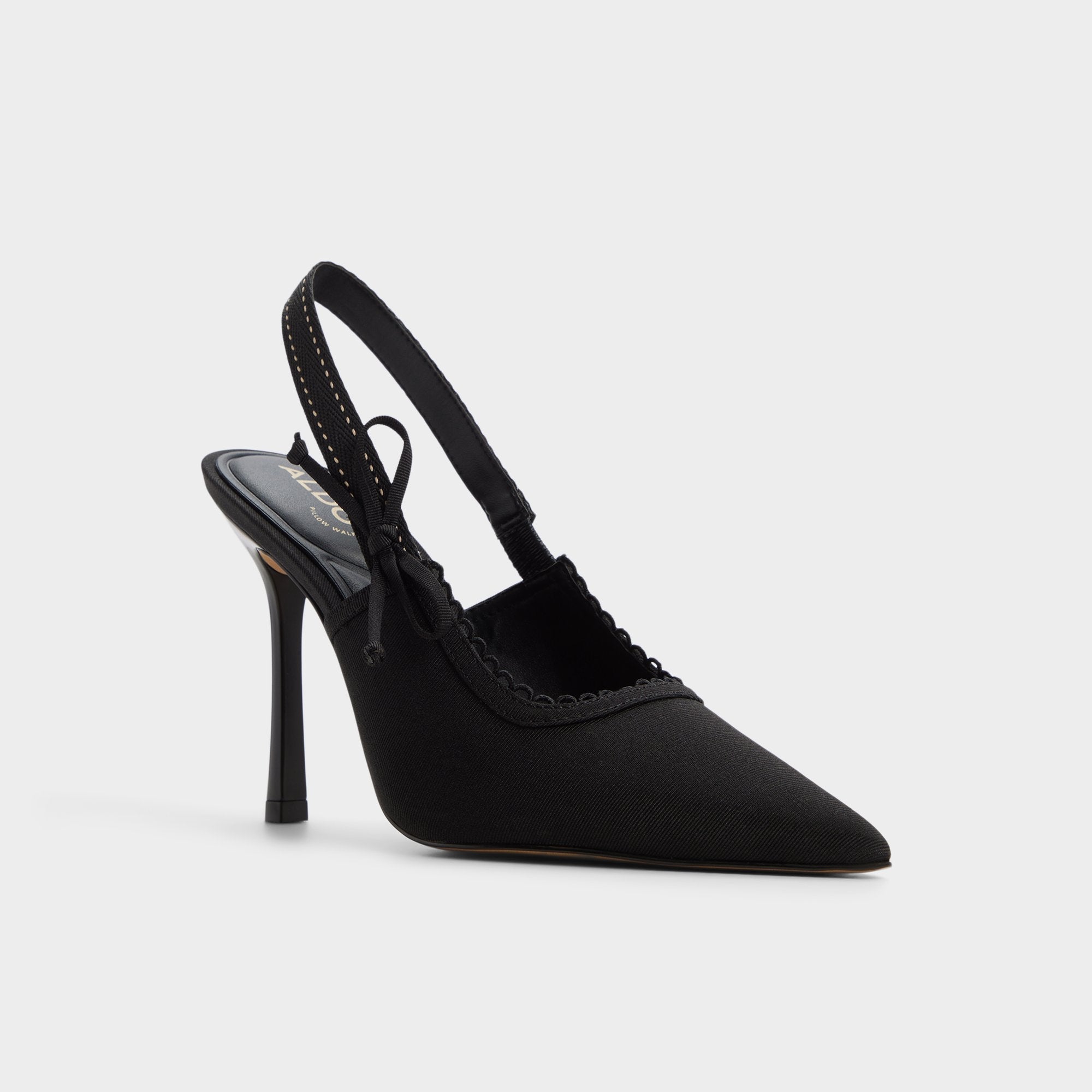 Aldo Hennie in Other Black - Slingback heel, Stiletto heel Other black