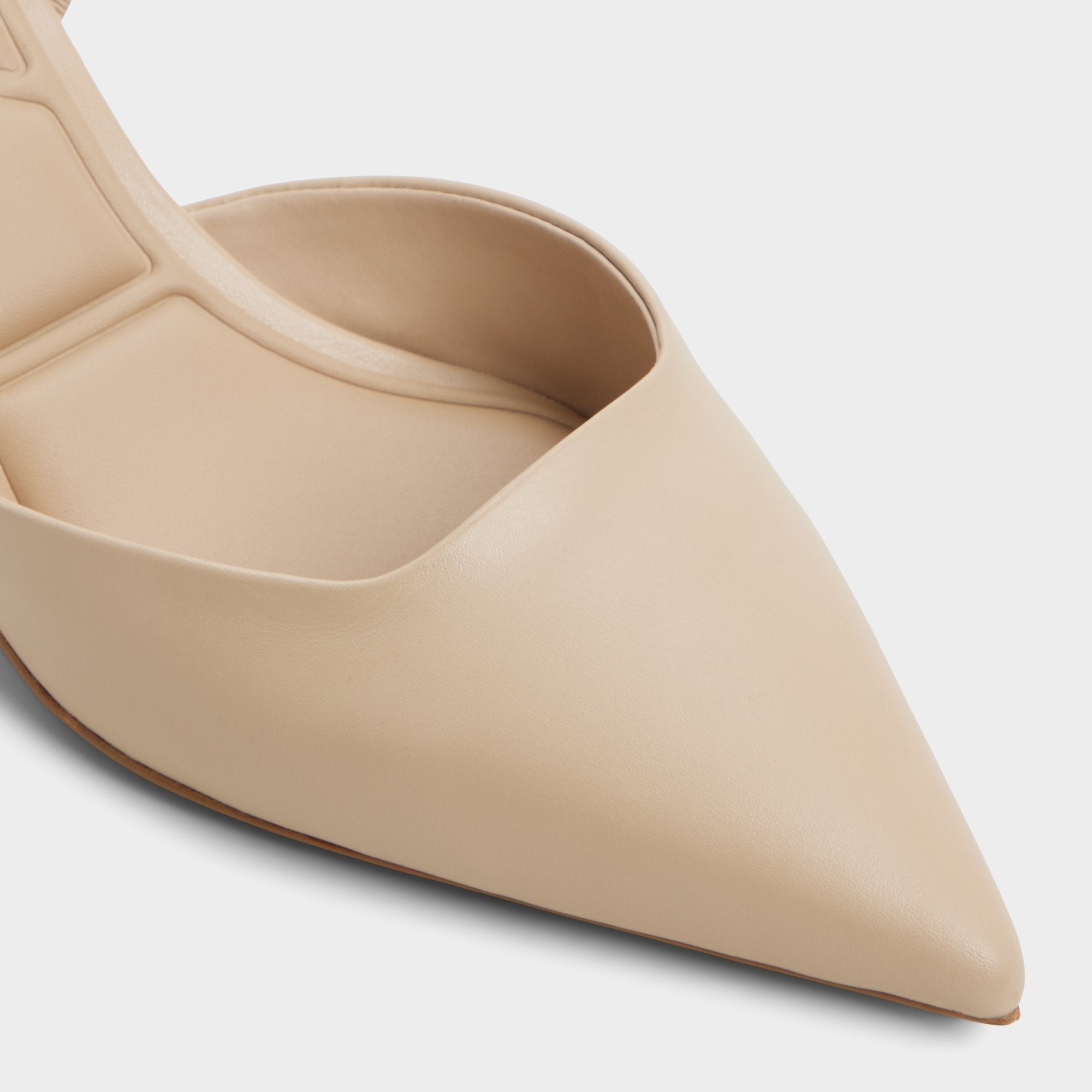 Aldo Gavedessi in Medium Beige - Slingback heel, Kitten heel Medium Beige
