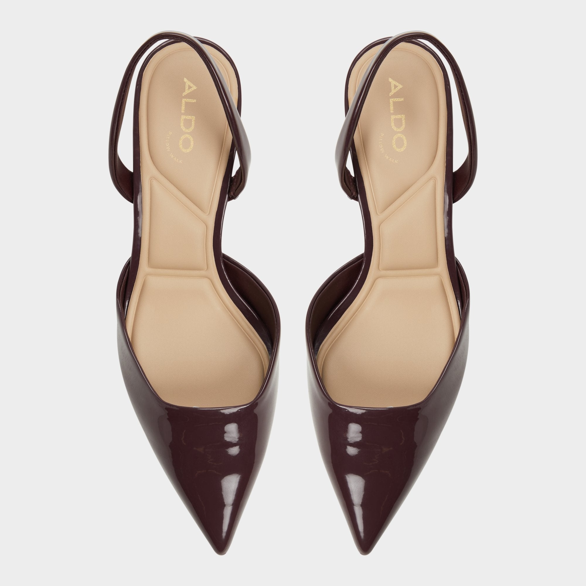 Aldo Gavedessi Bordo Women's Kitten heels - Slingback heel, Kitten heel Bordo