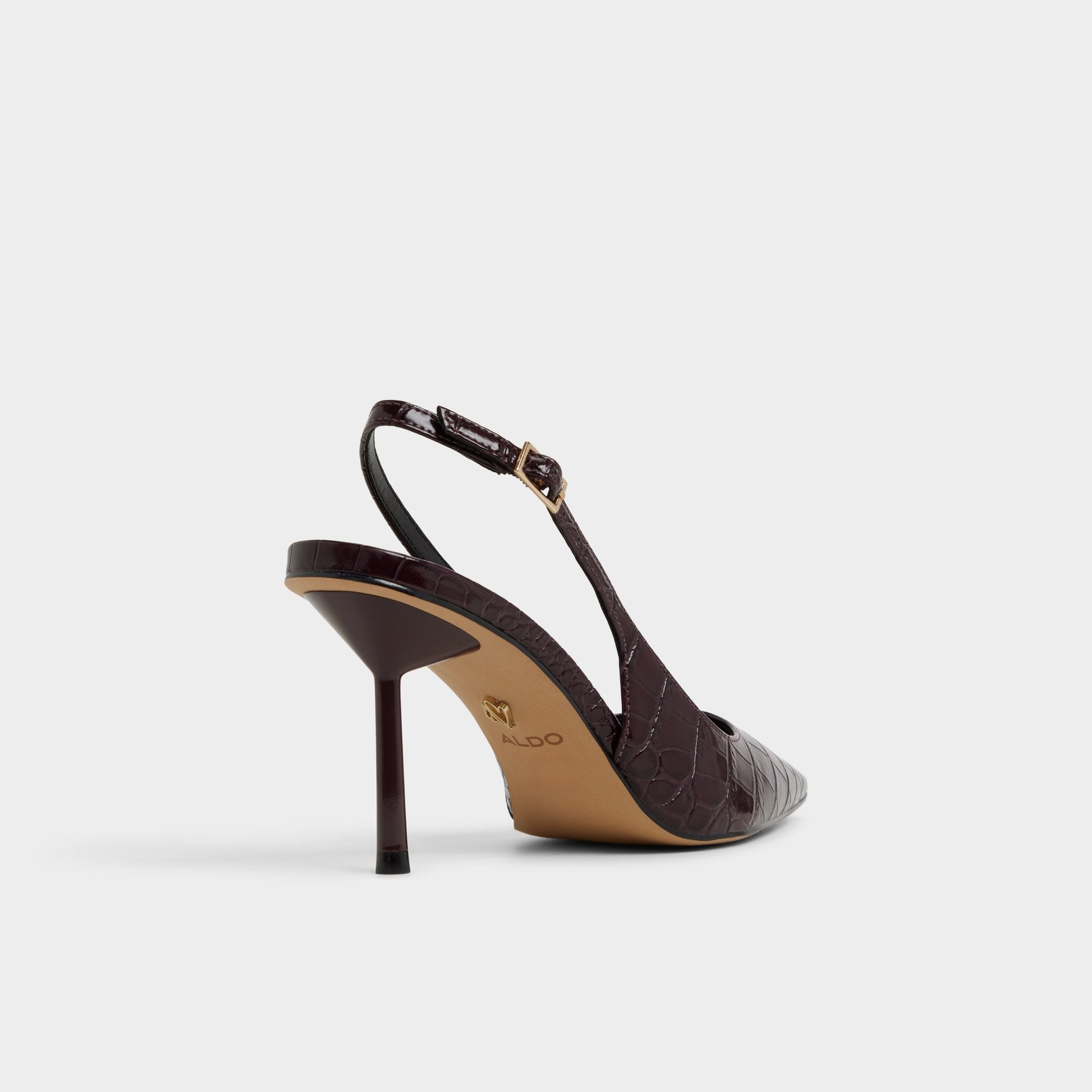 Aldo Seralina in Bordo - Slingback heel, Stiletto heel Bordo