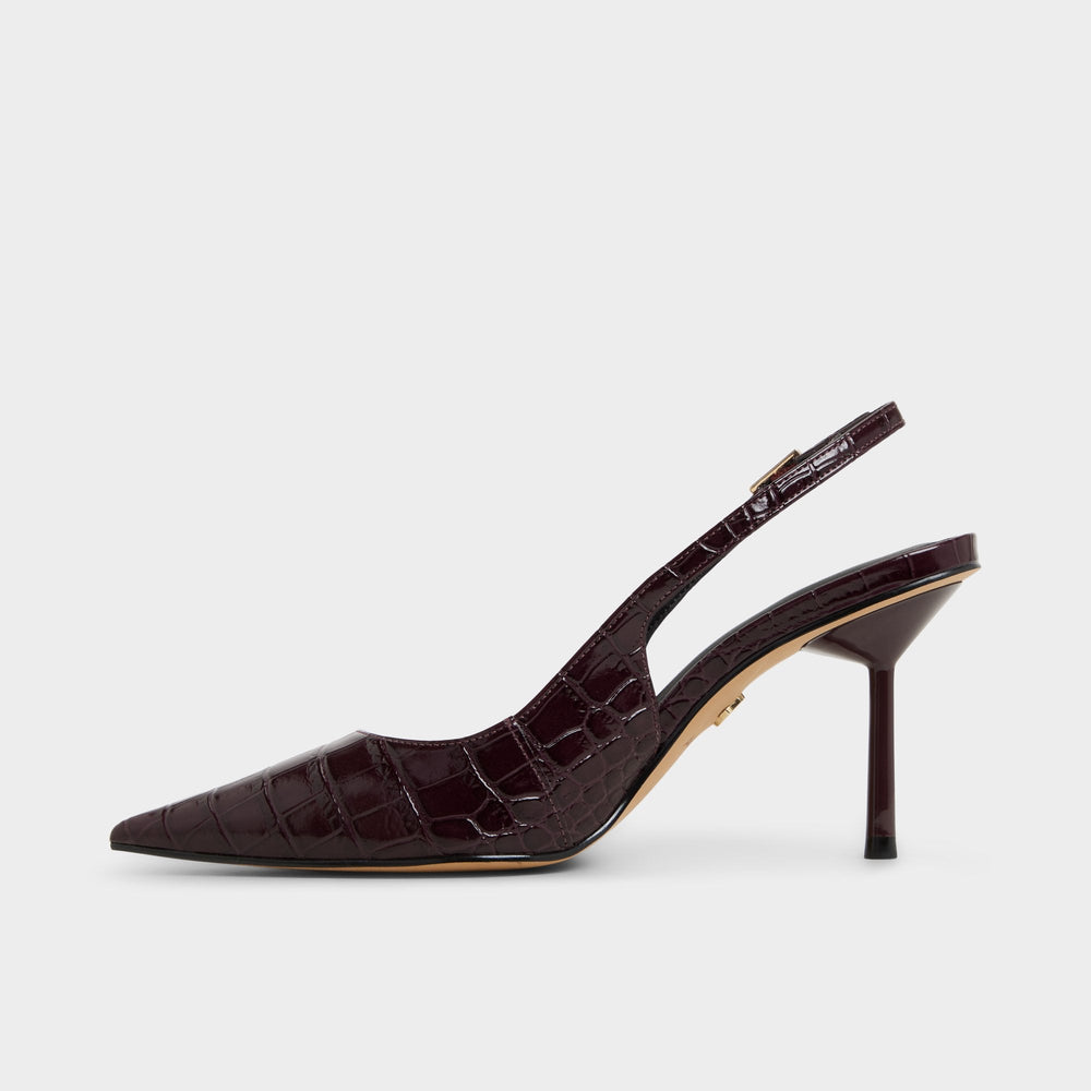 Aldo Seralina in Bordo - Slingback heel, Stiletto heel Bordo