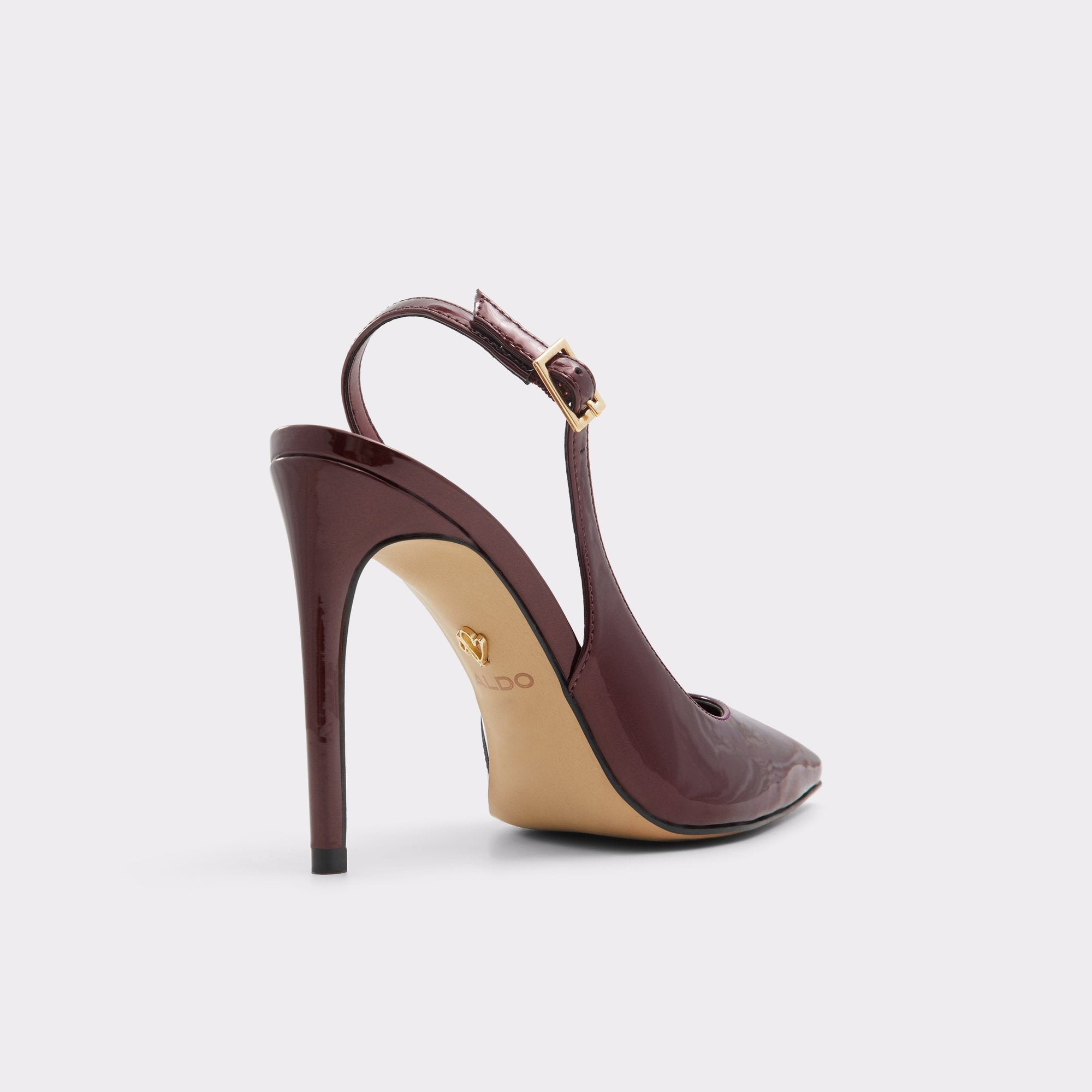 Aldo Stessysling Bordo Women's Slingbacks - Slingback heel, Stiletto heel Bordo