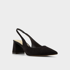 Aldo Uliana in Other Black - Slingback heel, Block heel Other black