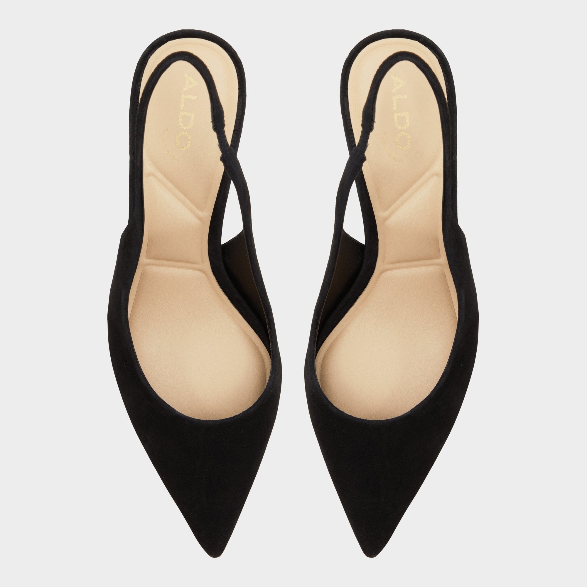 Aldo Uliana in Other Black - Slingback heel, Block heel Other black