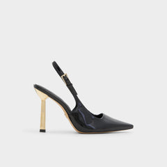 Aldo Marysa Black Women's Slingbacks - Slingback heel, Stiletto heel Black