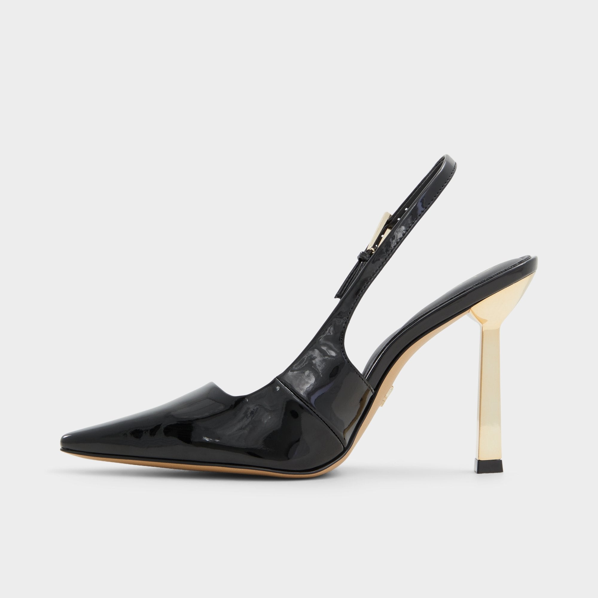 Aldo Marysa Black Women's Slingbacks - Slingback heel, Stiletto heel Black