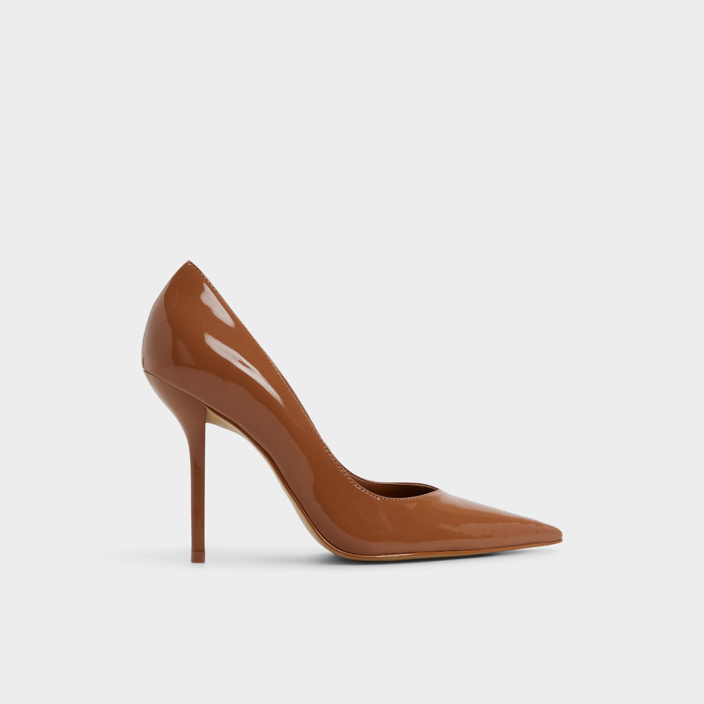 Aldo Emelie in Medium Brown - Pump, Stiletto heel Medium brown