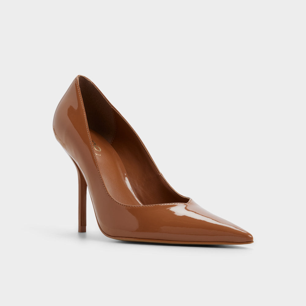 Aldo Emelie in Medium Brown - Pump, Stiletto heel Medium brown
