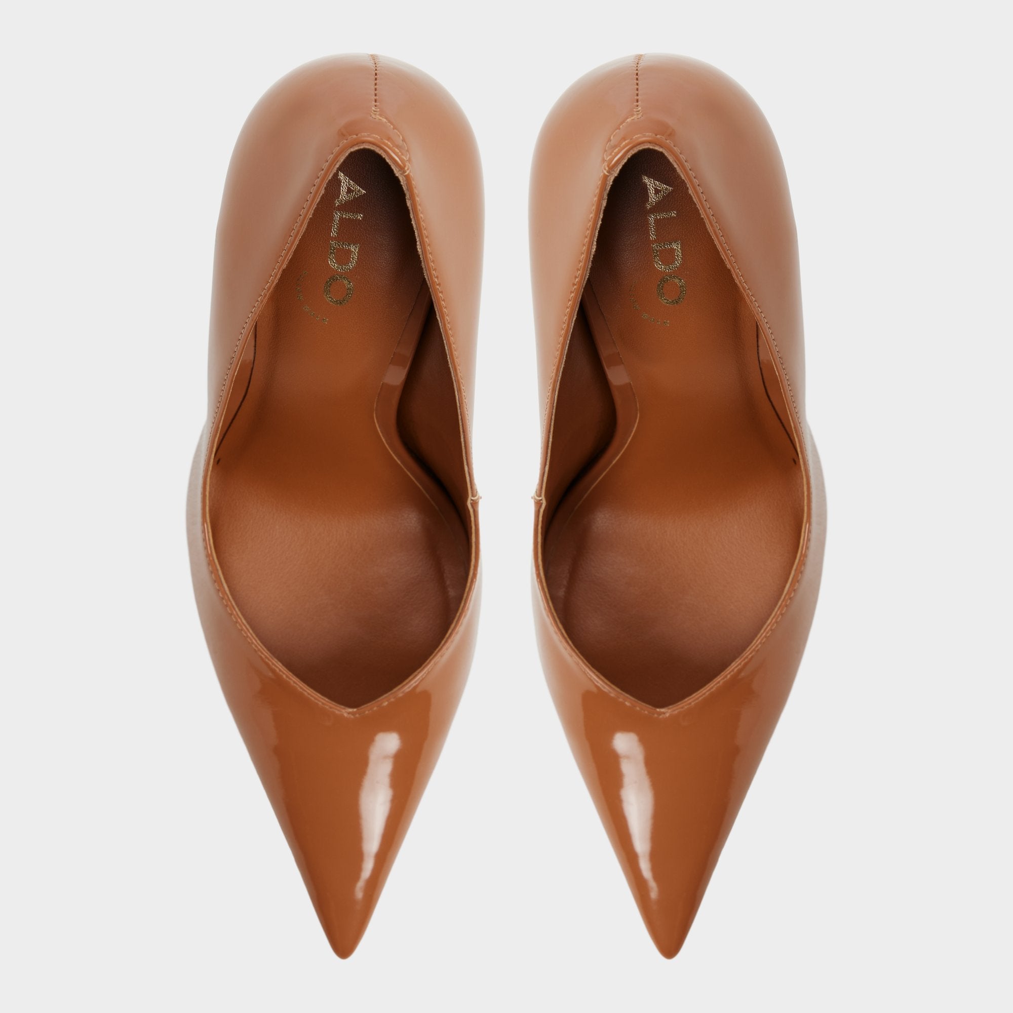 Aldo Emelie in Medium Brown - Pump, Stiletto heel Medium brown