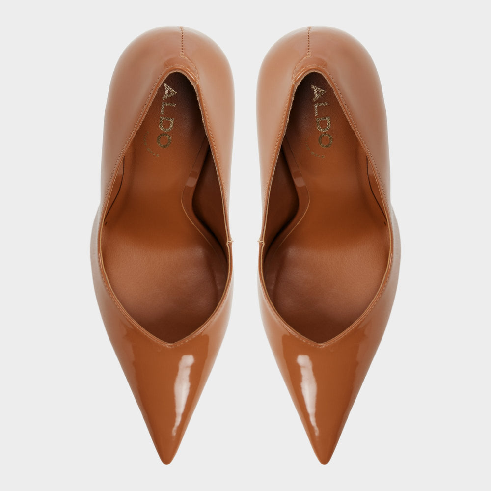 Aldo Emelie in Medium Brown - Pump, Stiletto heel Medium brown