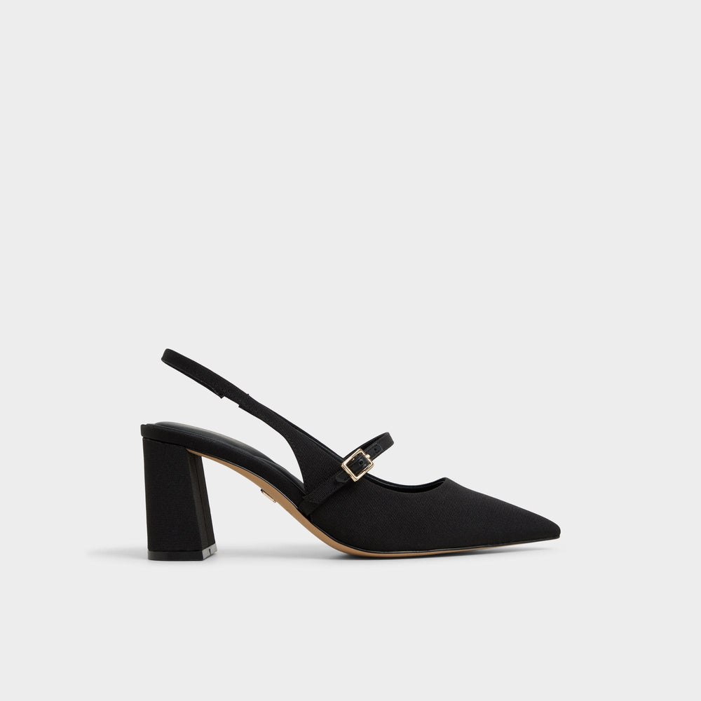 Aldo Vestian in Black 14119843 - Slingback heel, Block heel Black