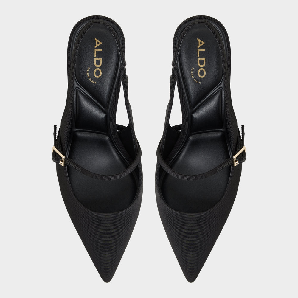 Aldo Vestian in Black 14119843 - Slingback heel, Block heel Black