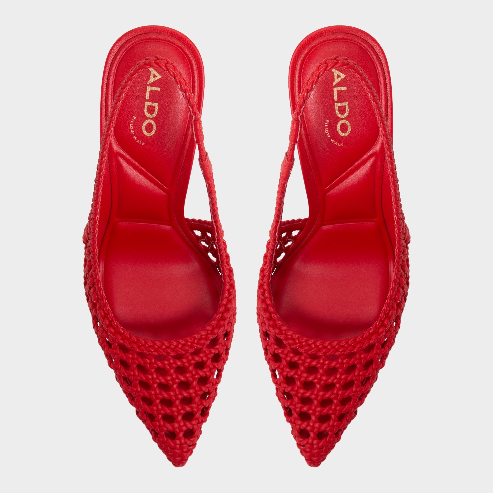 Aldo Petras Bright Red Women's Slingbacks - Slingback heel Bright Red