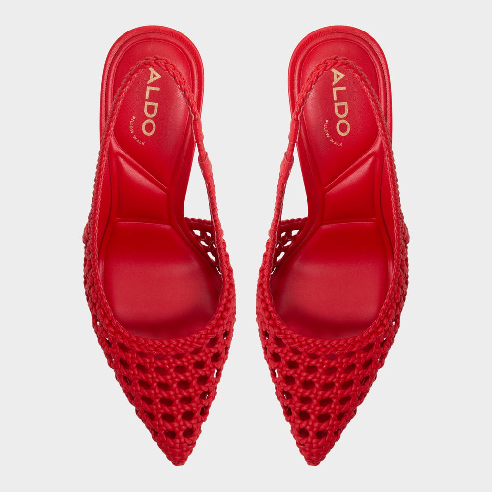 Aldo Petras Bright Red Women's Slingbacks - Slingback heel Bright Red