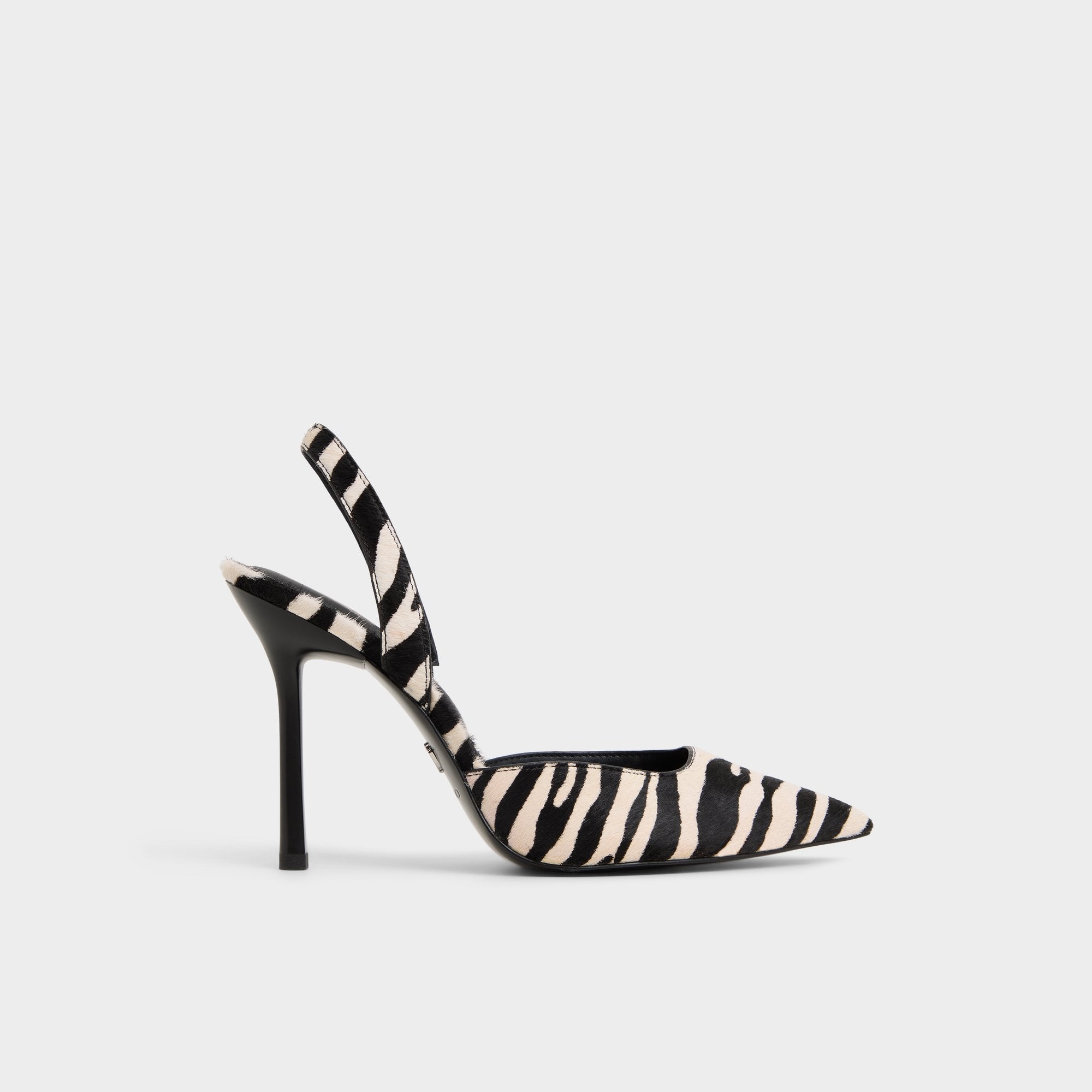 Aldo Berolden White/Black Women's Animal Prints - Slingback heel White/Black