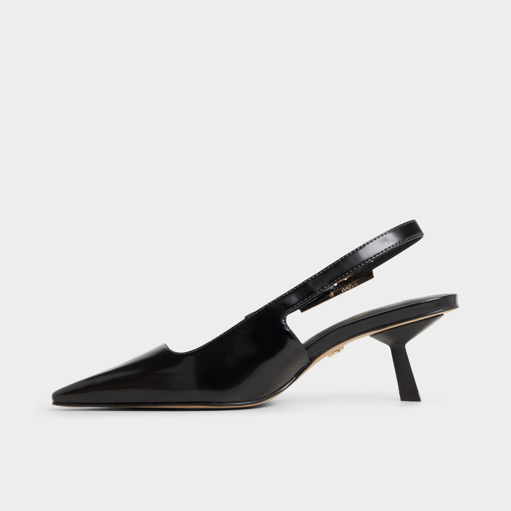 Aldo Nealie in Black 14139075 - Slingback heel, Kitten heel Black