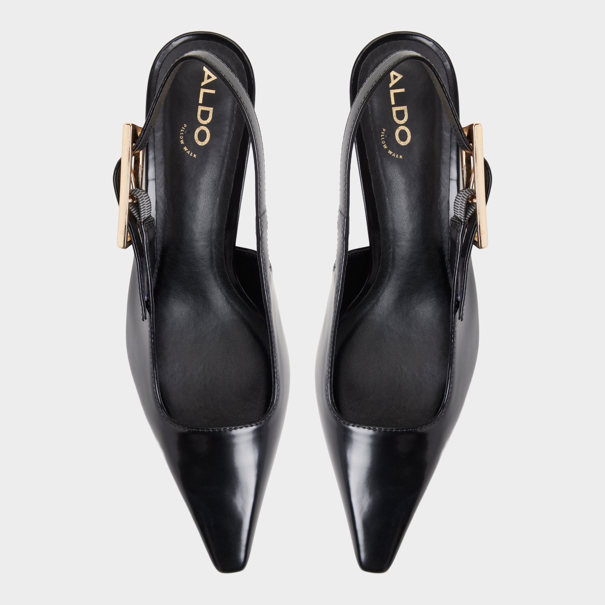 Aldo Nealie in Black 14139075 - Slingback heel, Kitten heel Black