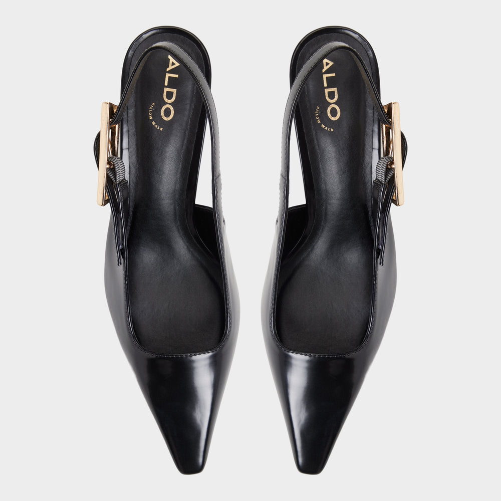 Aldo Nealie in Black 14139075 - Slingback heel, Kitten heel Black