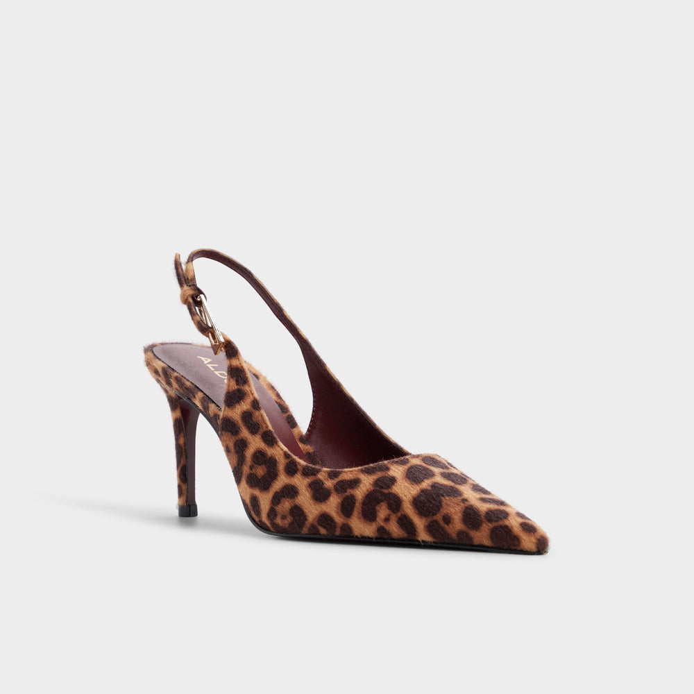Aldo Syliaa in Black Gold Multi - Slingback heel Black/gold multi