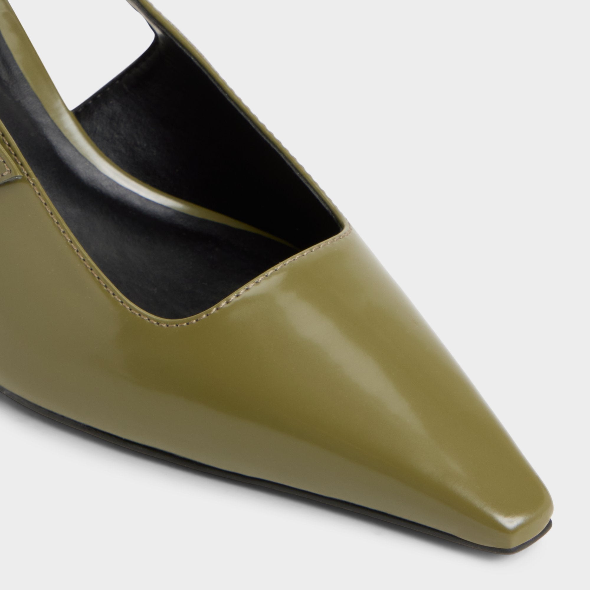 Aldo Nealie in Khaki 14139074 - Slingback heel, Kitten heel Khaki