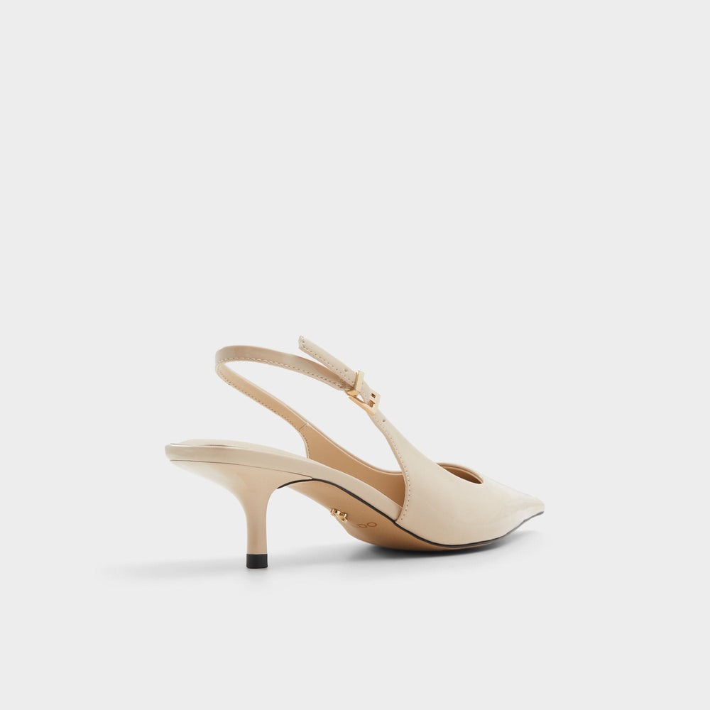 Aldo Josita Medium Beige Women's Kitten heels - Slingback heel, Kitten heel Medium Beige
