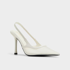 Aldo Evania White Women's Slingbacks - Slingback heel White