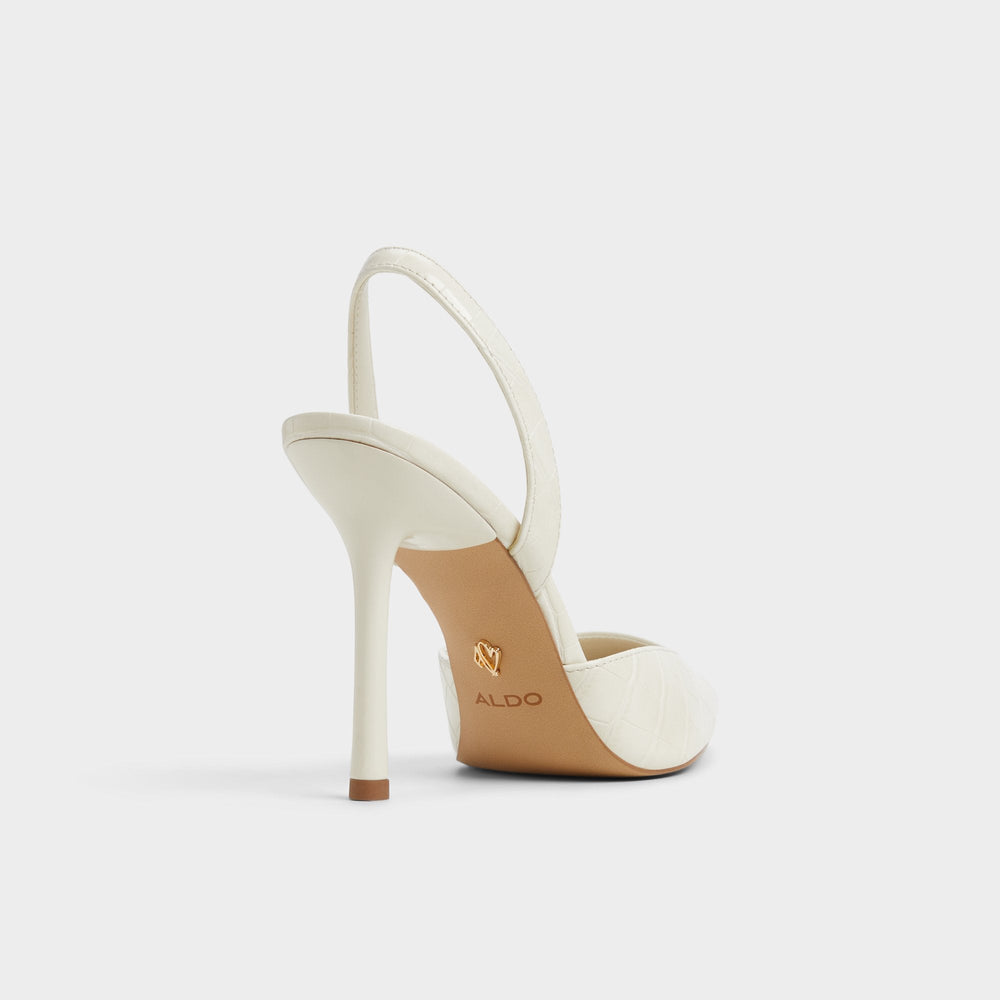 Aldo Berolden Other White Women's Slingbacks - Slingback heel, Stiletto heel Other white