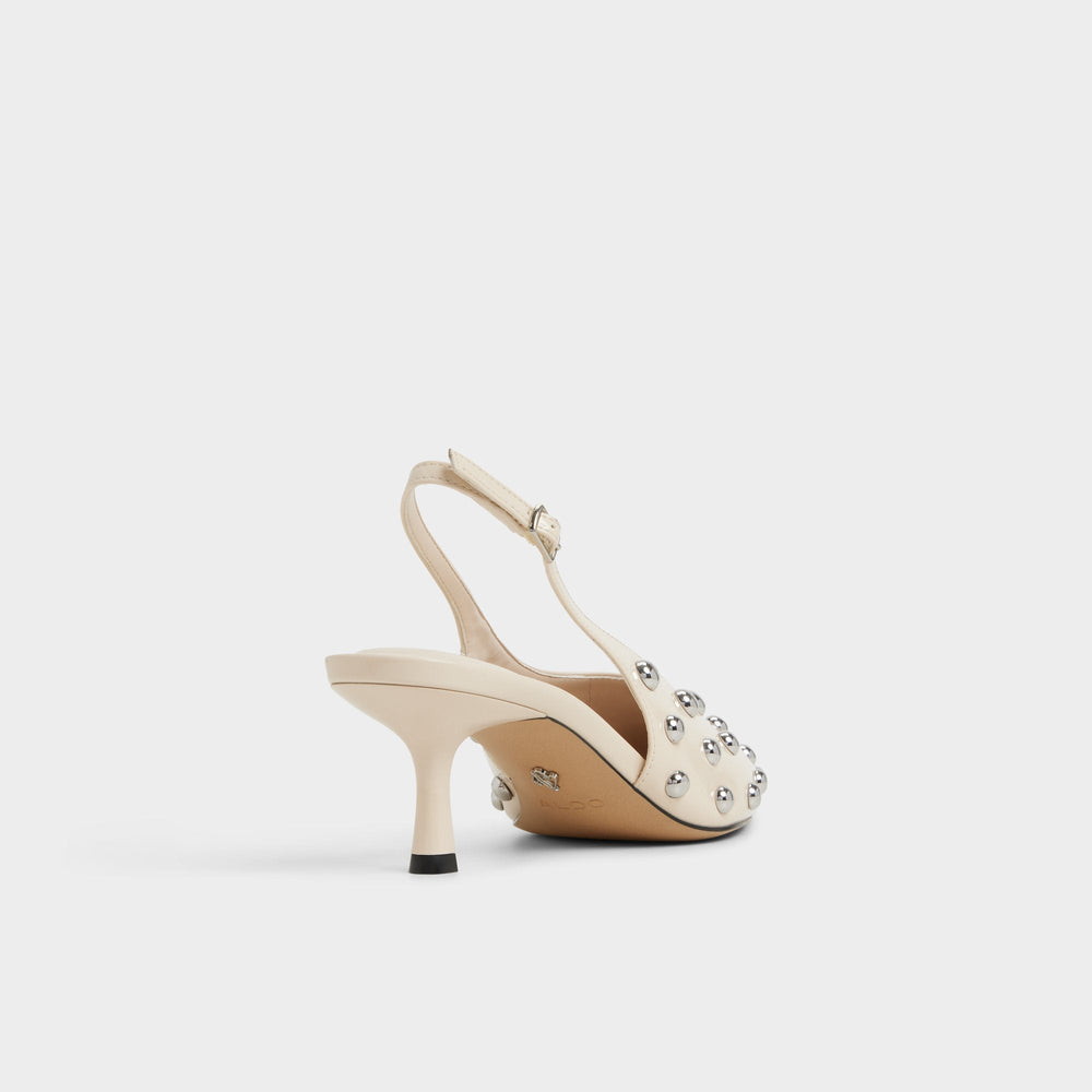 Aldo Naiarah in Cream 14118390 - Slingback heel, Stiletto heel Cream