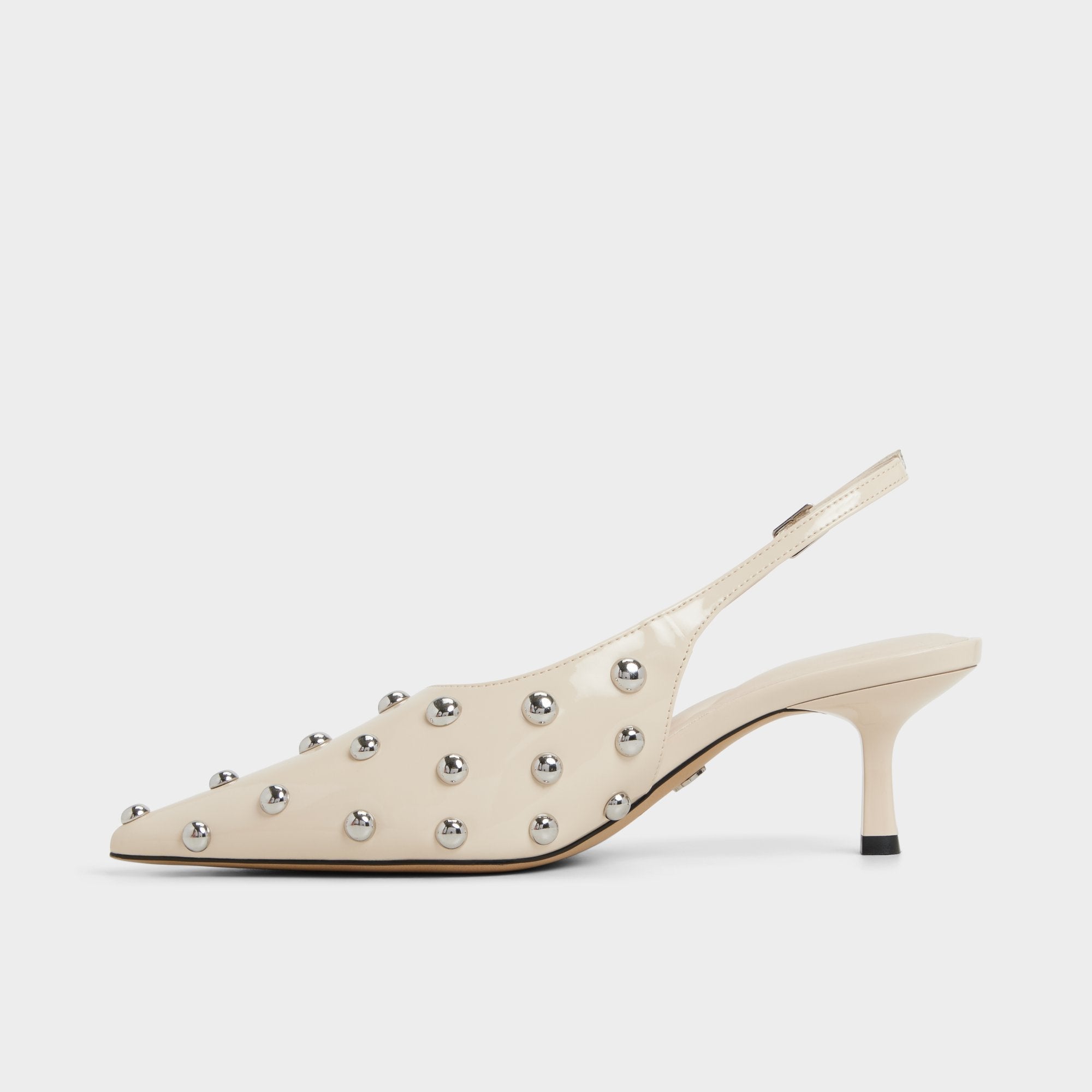 Aldo Naiarah in Cream 14118390 - Slingback heel, Stiletto heel Cream