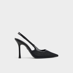 Aldo Evania Black Women's Slingbacks - Slingback heel Black