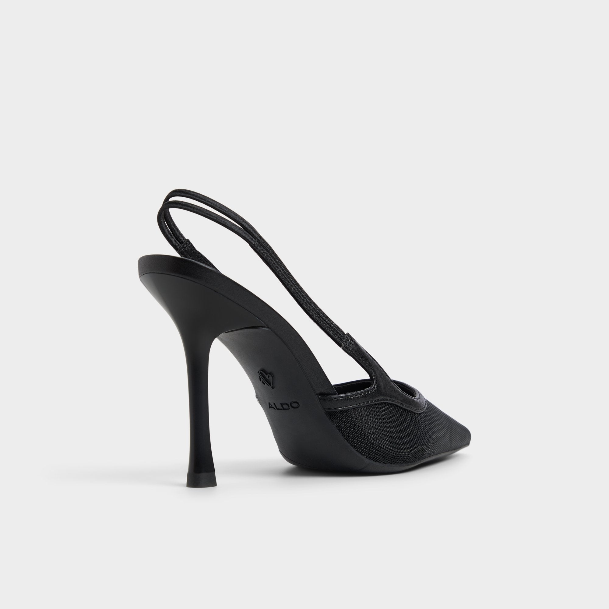 Aldo Evania Black Women's Slingbacks - Slingback heel Black