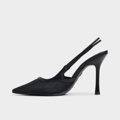 Aldo Evania Black Women's Slingbacks - Slingback heel Black