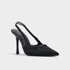 Aldo Evania Black Women's Slingbacks - Slingback heel Black