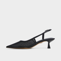 Aldo Maxina Black Women's Kitten heels - Slingback heel, Kitten heel Black