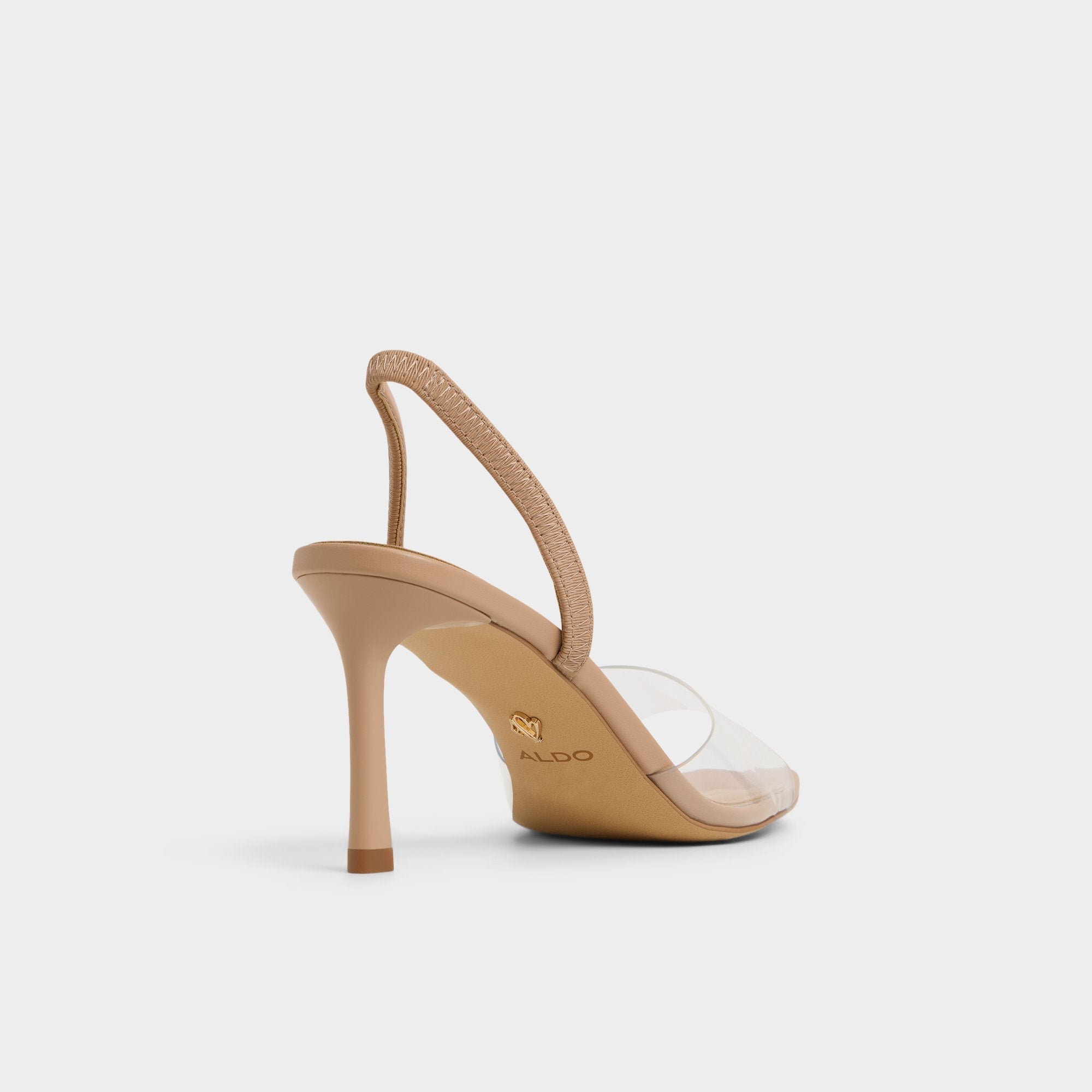 Aldo Andyana Beige Women's Strappy sandals - Slingback heeled sandal, Stiletto heel Beige
