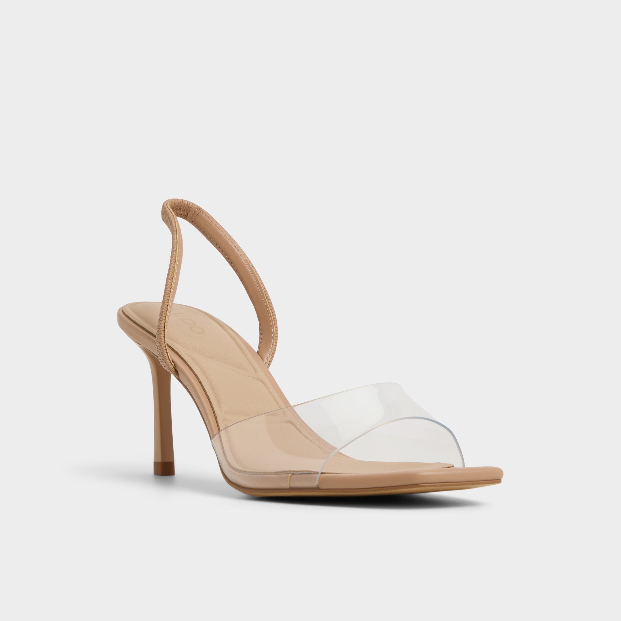 Aldo Andyana Beige Women's Strappy sandals - Slingback heeled sandal, Stiletto heel Beige