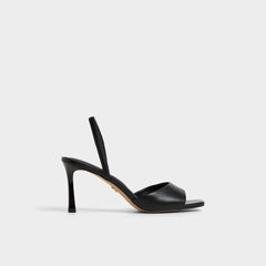 Aldo Andya Black Women's Strappy sandals - Slingback heeled sandal, Stiletto heel Black