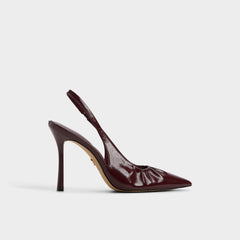 Aldo Mystie Bordo Women's Slingbacks - Slingback heel, Stiletto heel Bordo
