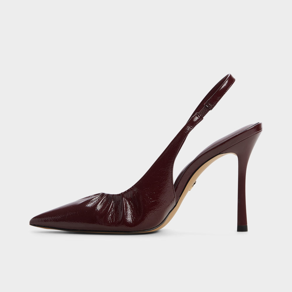 Aldo Mystie Bordo Women's Slingbacks - Slingback heel, Stiletto heel Bordo