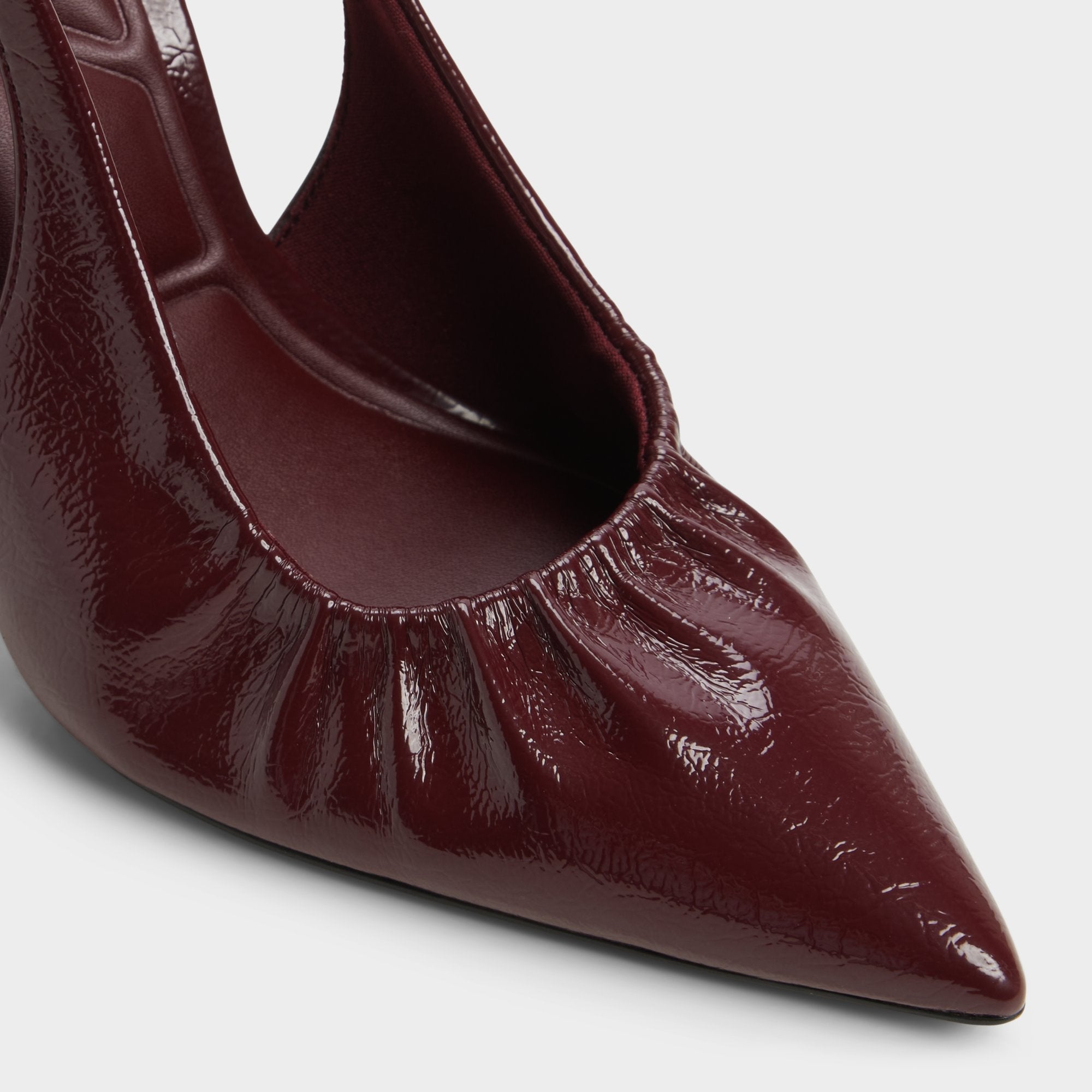 Aldo Mystie Bordo Women's Slingbacks - Slingback heel, Stiletto heel Bordo