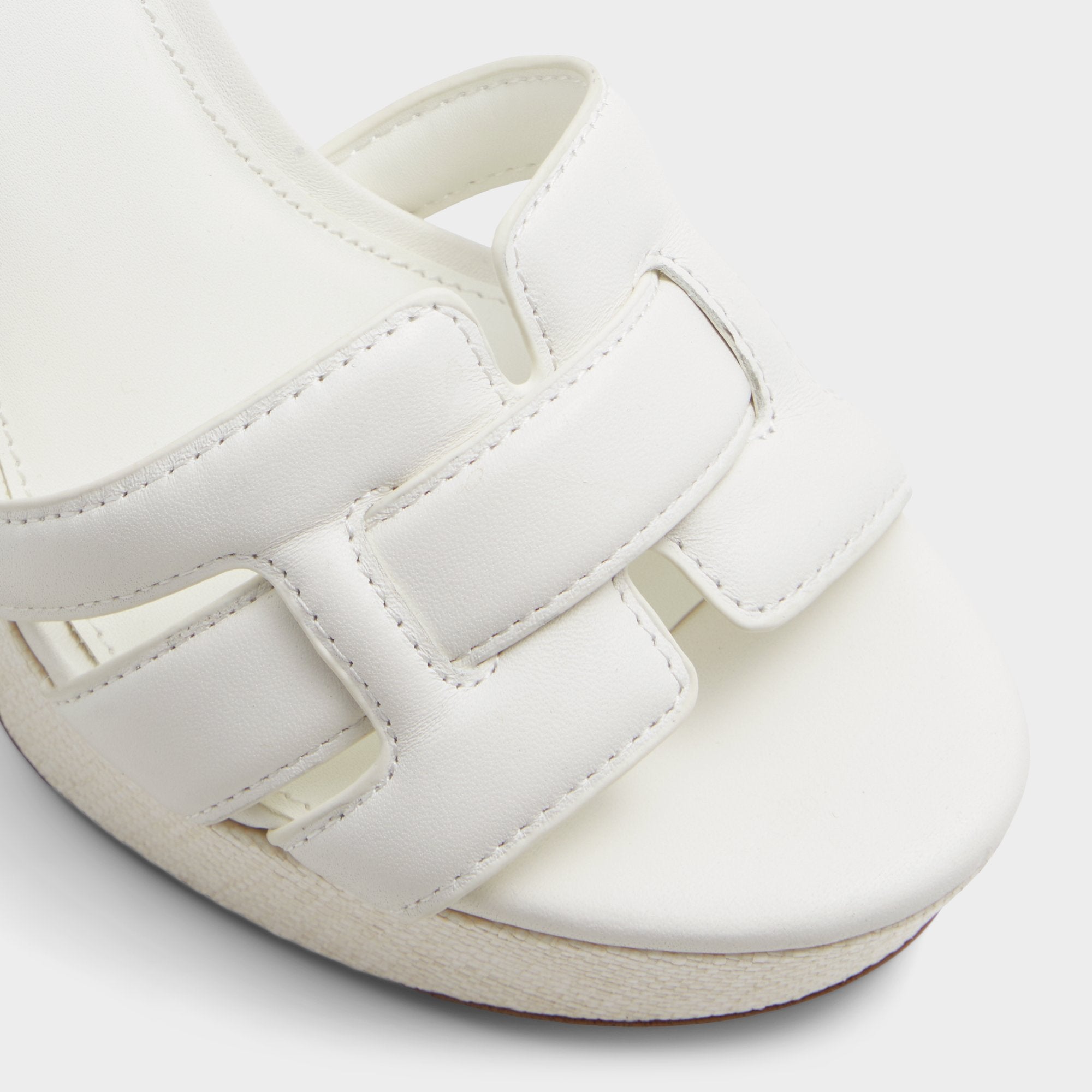 Aldo Valaberel Open White Women's Platform sandals - Strappy heeled sandal, Platform Open white