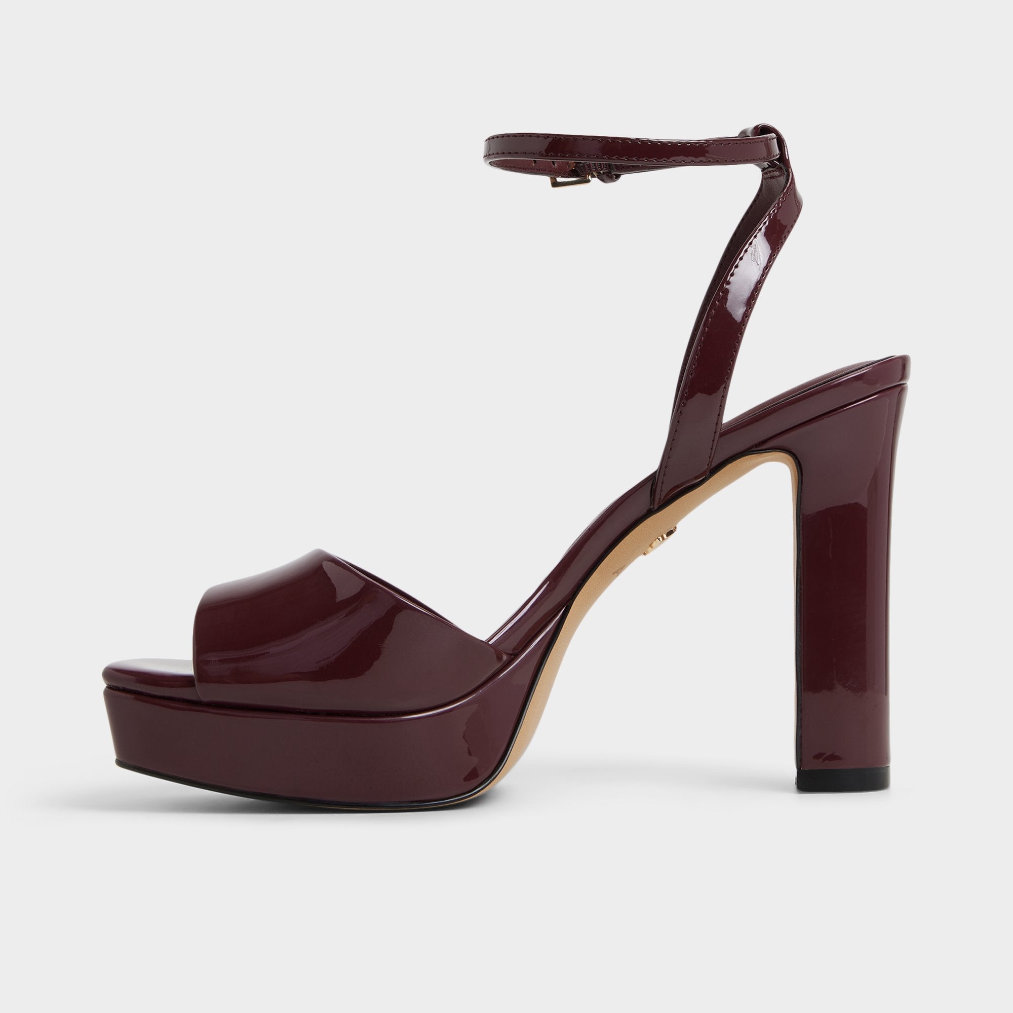 Aldo Chicgleam Bordo Women's Platform sandals - Heeled sandal, Platform Bordo