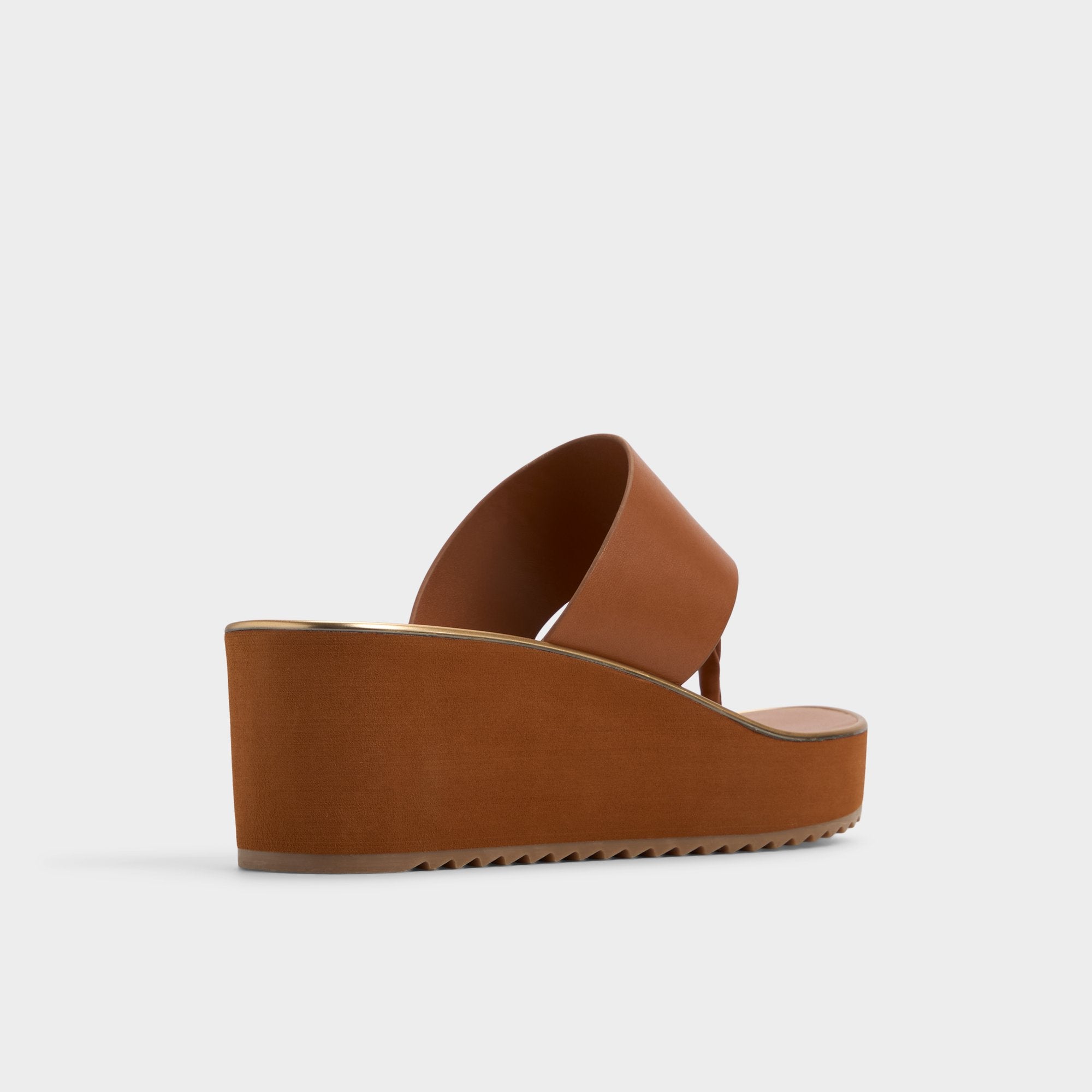 Aldo Penelopy Medium Brown Women's Platform sandals - Wedge sandal, Wedge heel Medium brown