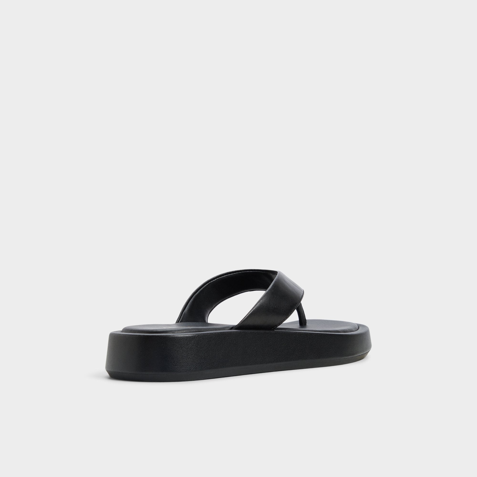 Aldo Grettle Black Women's Flats - Flip flop, Flatform Black